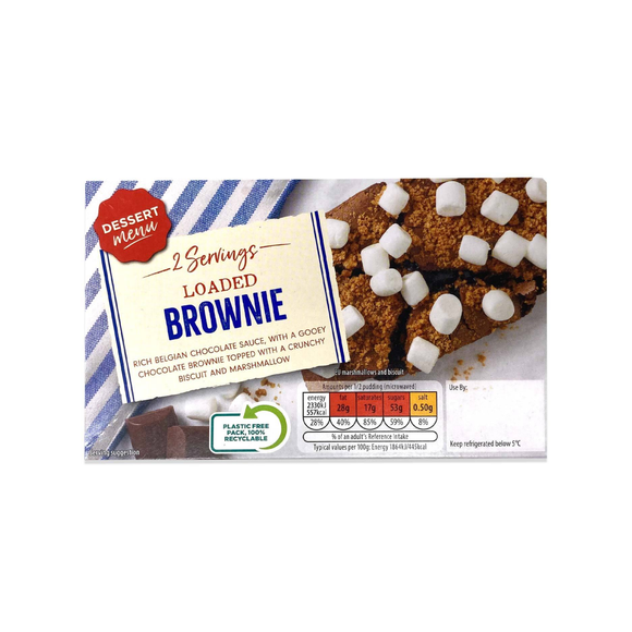 Dessert Menu S'mores Brownie 250g